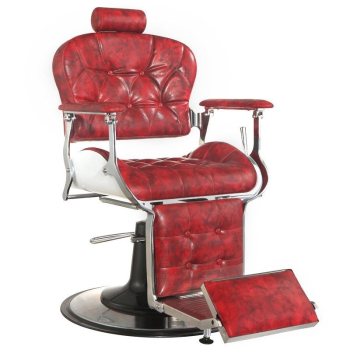 ActivShop GABBIANO FOTEL BARBERSKI PREMIER CZERWONY